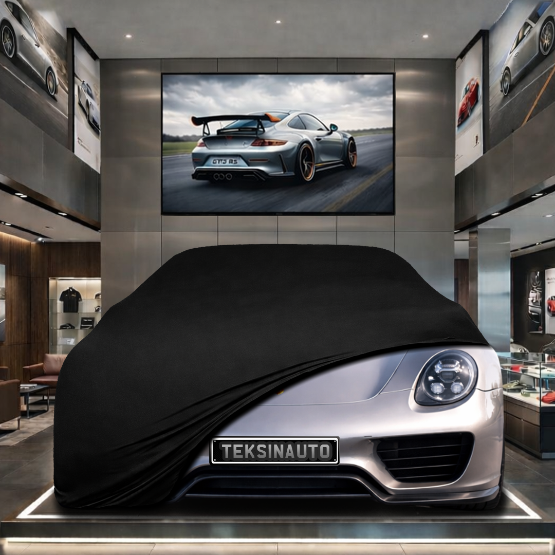 Porsche 918 Spyder Custom Fit Indoor Car Cover Soft Stretch Black Gray Blue Red Dust Protection Garage Cover Laser Cut + Bag