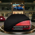 Corvette C4 Custom Fit Indoor Car Cover Soft Stretch Black Gray Blue Red Dust Protection Garage Cover Laser Cut + Bag