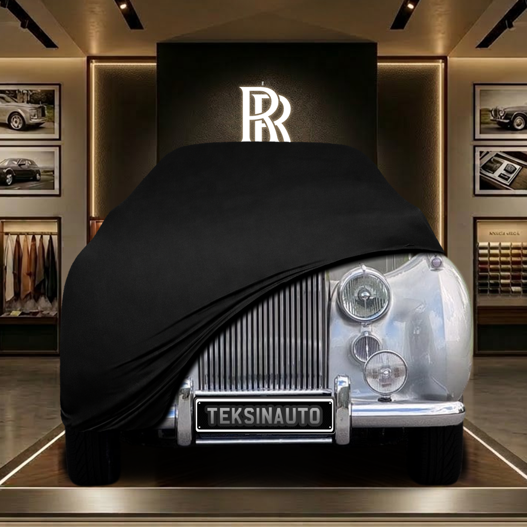 Rolls Royce Silver Dawn (1951-1955) Custom Fit Indoor Car Cover Soft Stretch Black Gray Blue Red Dust Protection Garage Cover Laser Cut + Bag