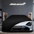 McLaren 720S (2017-2023) Custom Fit Indoor Car Cover Soft Stretch Black Gray Blue Red Dust Protection Garage Cover Laser Cut + Bag