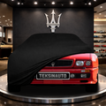 MASERATİ SHAMAL (1989-1995) Custom Fit Indoor Car Cover Soft Stretch Black Gray Blue Red Dust Protection Garage Cover Laser Cut + Bag