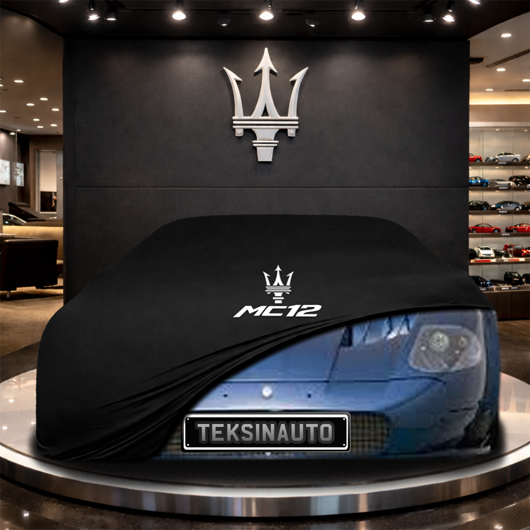 MASERATİ MC12 (2004-2006) Custom Fit Indoor Car Cover Soft Stretch Black Gray Blue Red Dust Protection Garage Cover Laser Cut + Bag