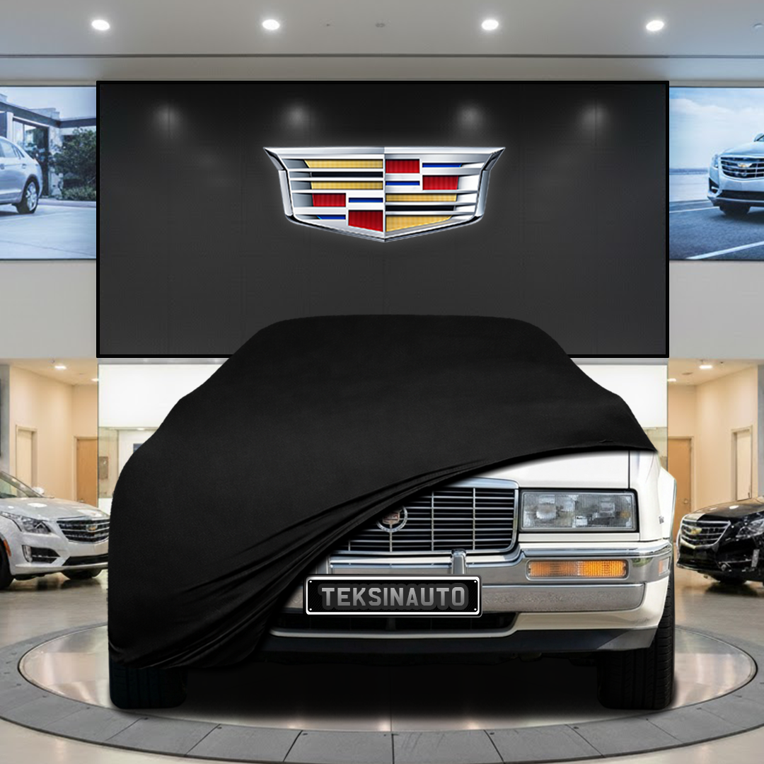 Cadillac Eldorado XII (1991-2002) Custom Fit Indoor Car Cover Soft Stretch Black Gray Blue Red Dust Protection Garage Cover Laser Cut + Bag