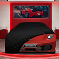 Ferrari F430 Custom Fit Indoor Car Cover Soft Stretch Black Gray Blue Red Dust Protection Garage Cover Laser Cut + Bag