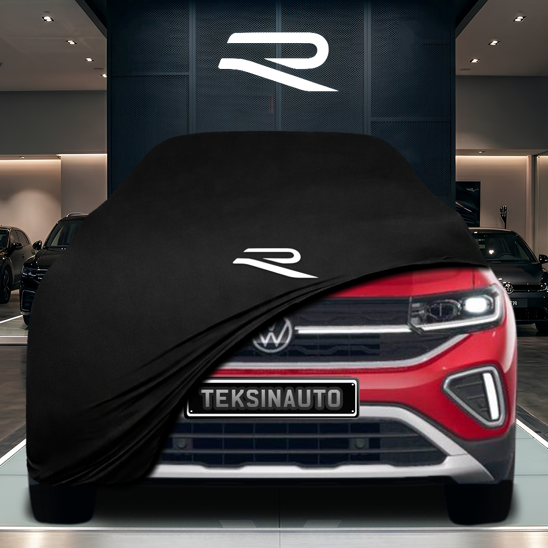Volkswagen T-Cross Custom Fit Indoor Car Cover Soft Stretch Black Gray Blue Red Dust Protection Garage Cover Laser Cut + Bag