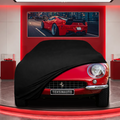 Ferrari 275 Custom Fit Indoor Car Cover Soft Stretch Black Gray Blue Red Dust Protection Garage Cover Laser Cut + Bag