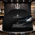 MASERATİ QUATTROPORTE SPORT GT S (2008-2012) Custom Fit Indoor Car Cover Soft Stretch Black Gray Blue Red Dust Protection Garage Cover Laser Cut + Bag