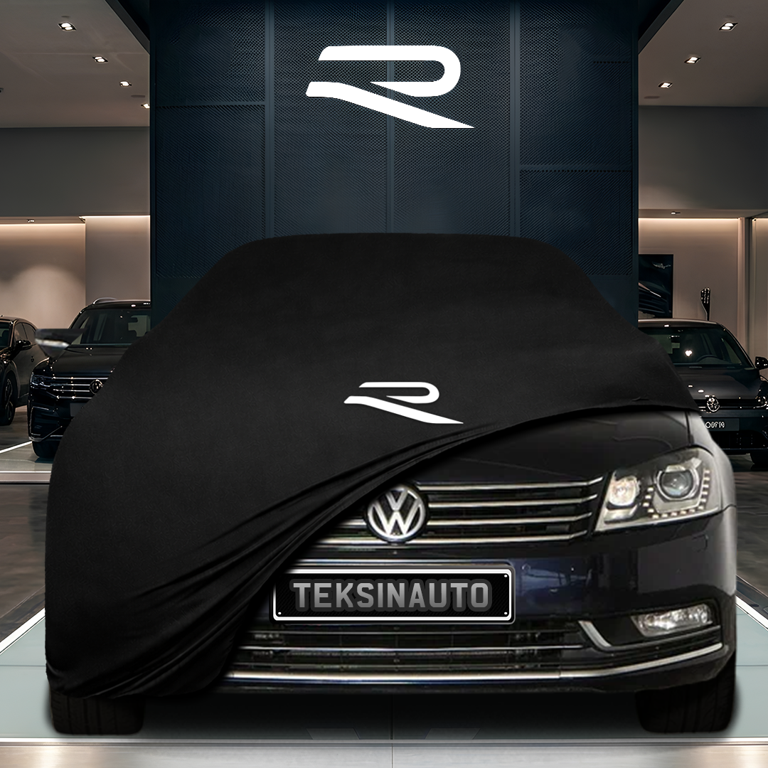Volkswagen Passat B7 Sedan (2010-2014) Custom Fit Indoor Car Cover Soft Stretch Black Gray Blue Red Dust Protection Garage Cover Laser Cut + Bag