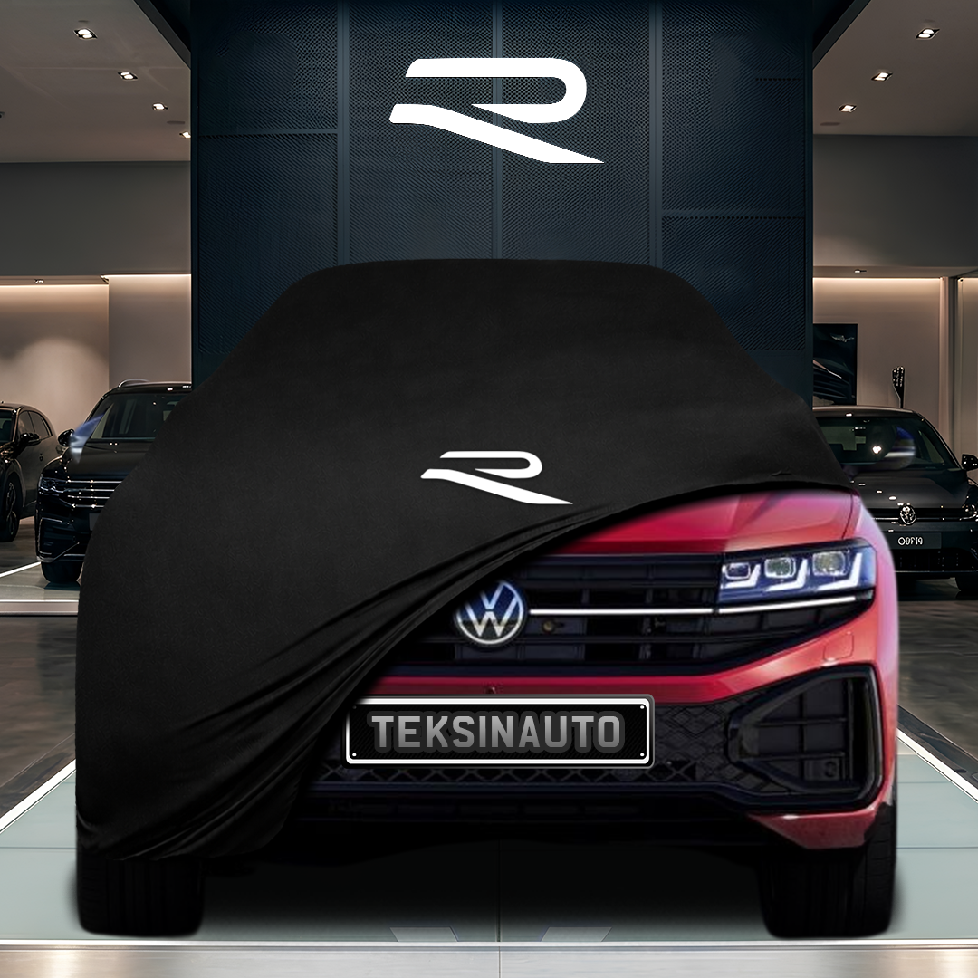 Volkswagen Touareg 3 (CR) (2018-) Custom Fit Indoor Car Cover Soft Stretch Black Gray Blue Red Dust Protection Garage Cover Laser Cut + Bag