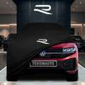 Volkswagen Touareg 3 (CR) (2018-) Custom Fit Indoor Car Cover Soft Stretch Black Gray Blue Red Dust Protection Garage Cover Laser Cut + Bag