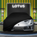 Lotus Evija (2022-) Custom Fit Indoor Car Cover Soft Stretch Black Gray Blue Red Dust Protection Garage Cover Laser Cut + Bag