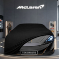 McLaren 600LT (2018-) Custom Fit Indoor Car Cover Soft Stretch Black Gray Blue Red Dust Protection Garage Cover Laser Cut + Bag