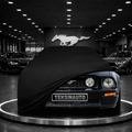 MUSTANG 5 2005-2014 Custom Fit Indoor Car Cover Soft Stretch Black Gray Blue Red Dust Protection Garage Cover Laser Cut + Bag