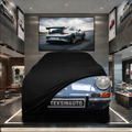 PORSCHE 912 1965-1969 Custom Fit Indoor Car Cover Soft Stretch Black Gray Blue Red Dust Protection Garage Cover Laser Cut + Bag