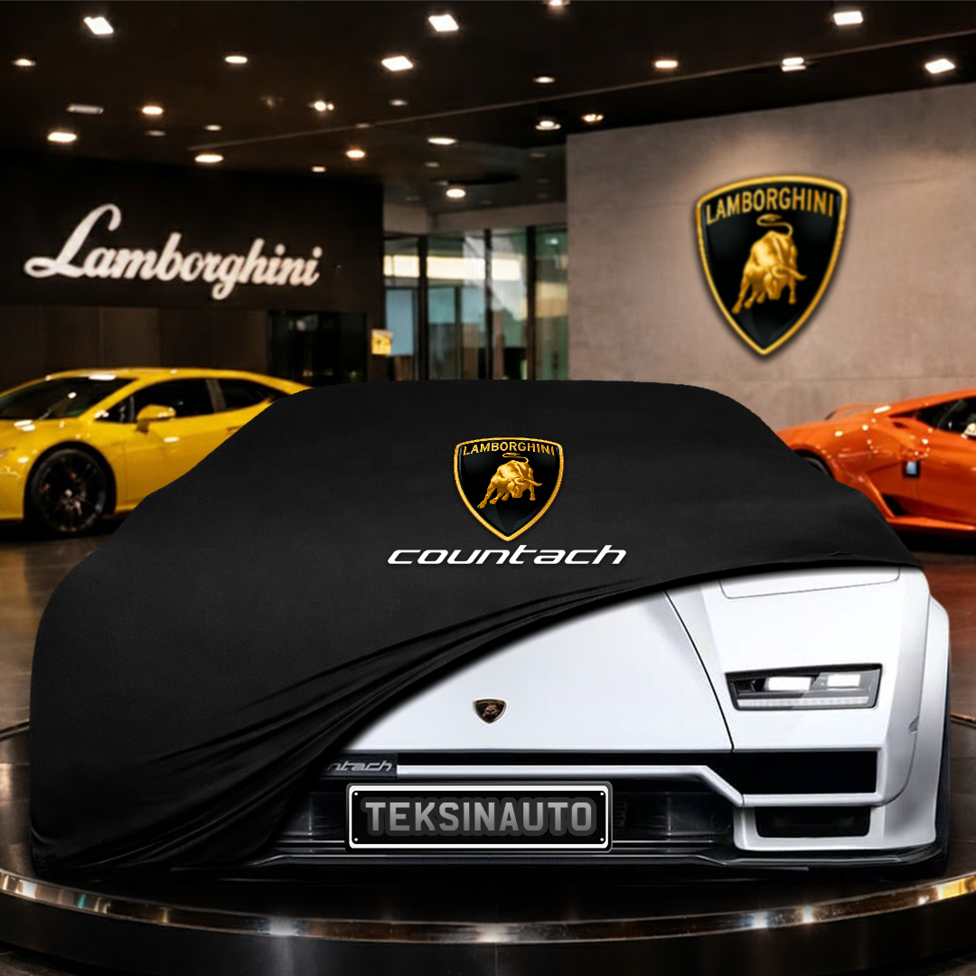 Lamborghini Countach LPI 800-4 (2022-) Custom Fit Indoor Car Cover Soft Stretch Black Gray Blue Red Dust Protection Garage Cover Laser Cut + Bag