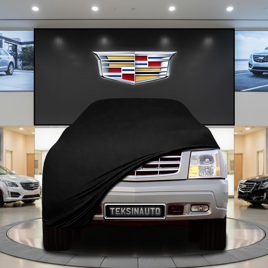 Cadillac Escalade 2 EXT (2002-2006)Custom Fit Indoor Car Cover Soft Stretch Black Gray Blue Red Dust Protection Garage Cover Laser Cut + Bag