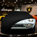 Lamborghini Urraco (1972-1981) Custom Fit Indoor Car Cover Soft Stretch Black Gray Blue Red Dust Protection Garage Cover Laser Cut + Bag