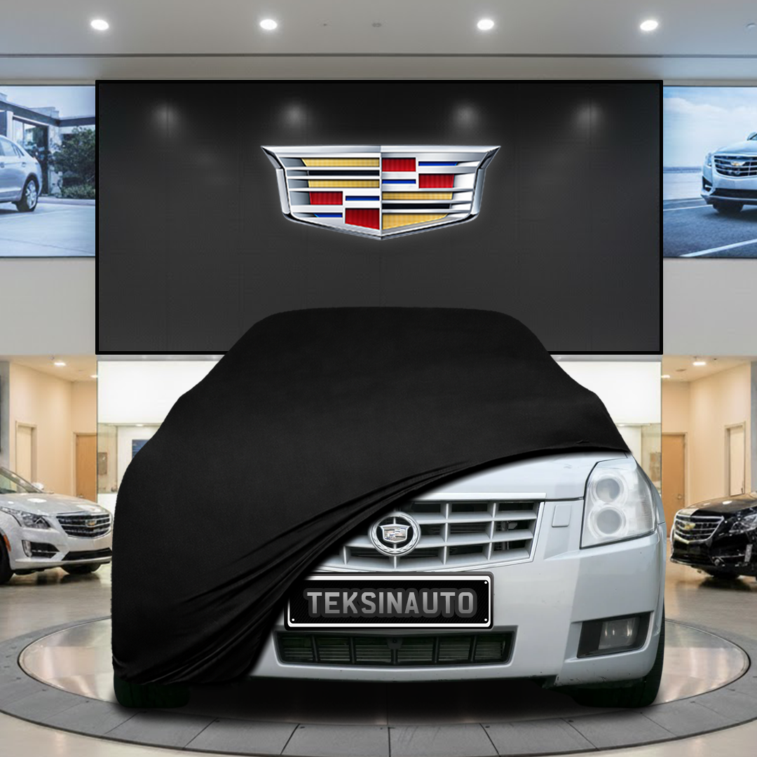 Cadillac BLS (2006-2010) Custom Fit Indoor Car Cover Soft Stretch Black Gray Blue Red Dust Protection Garage Cover Laser Cut + Bag