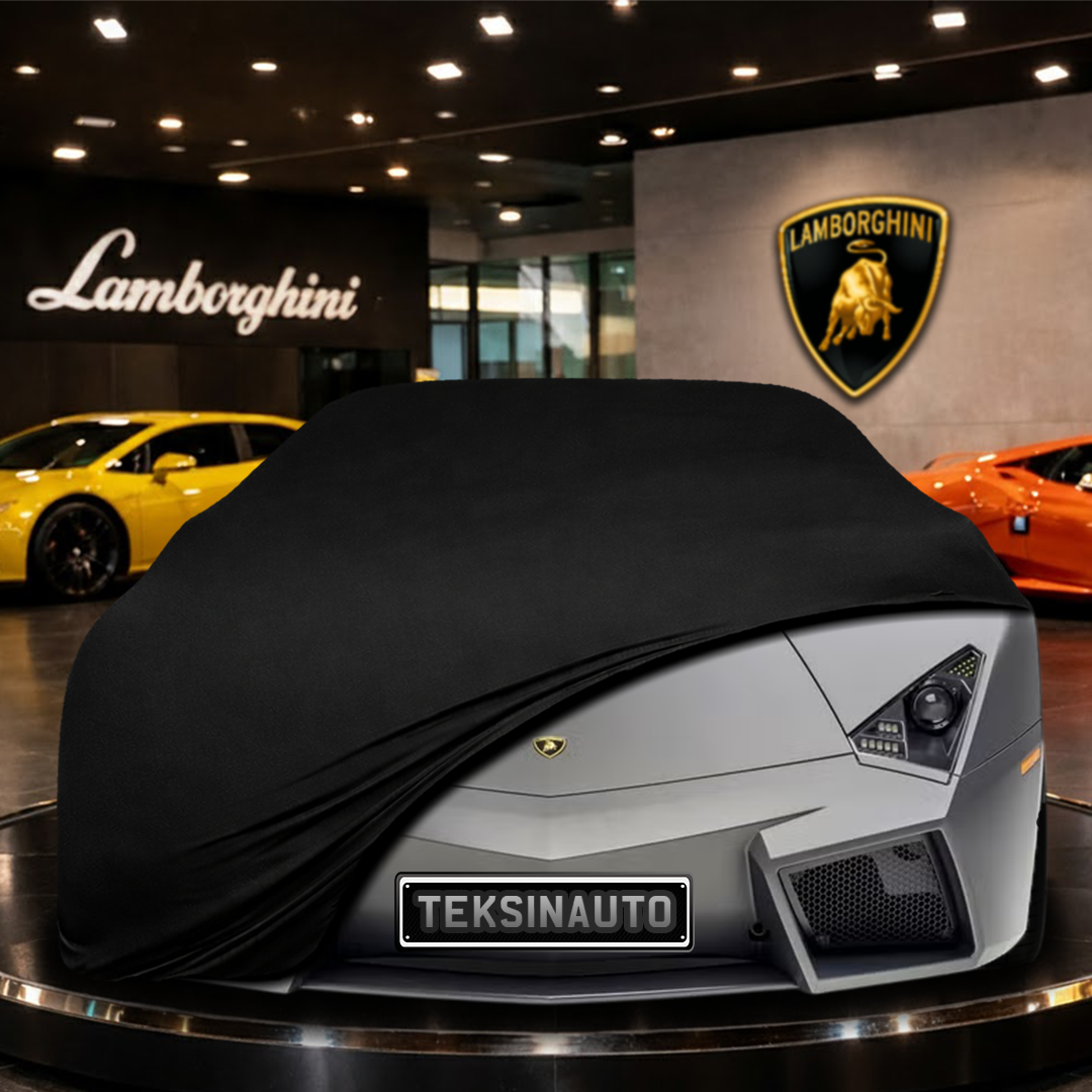 Lamborghini Reventon (2008-2009) Custom Fit Indoor Car Cover Soft Stretch Black Gray Blue Red Dust Protection Garage Cover Laser Cut + Bag