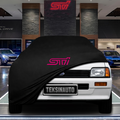 Subaru Rex  Custom Fit Indoor Car Cover Soft Stretch Black Gray Blue Red Dust Protection Garage Cover Laser Cut + Bag