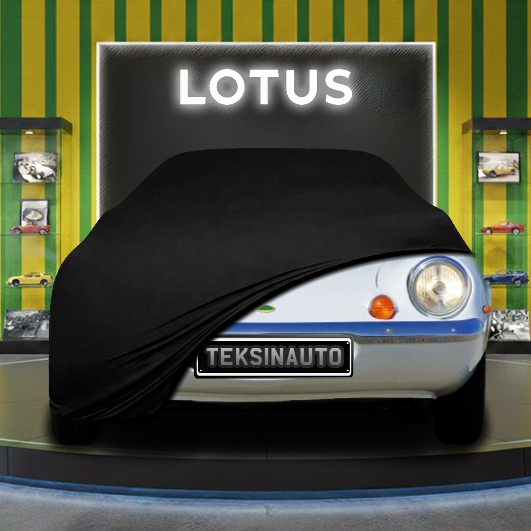 Lotus Europa (1970-2010) Custom Fit Indoor Car Cover Soft Stretch Black Gray Blue Red Dust Protection Garage Cover Laser Cut + Bag