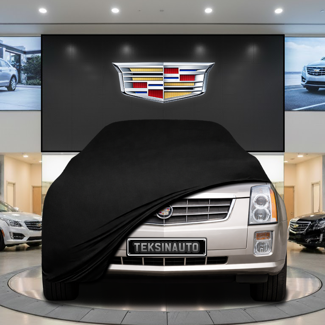 Cadillac SRX (2003-2009) Custom Fit Indoor Car Cover Soft Stretch Black Gray Blue Red Dust Protection Garage Cover Laser Cut + Bag