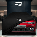 VOLKSWAGEN GOLF 8 (2020-) Custom Fit Indoor Car Cover Soft Stretch Black Gray Blue Red Dust Protection Garage Cover Laser Cut + Bag