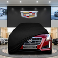 Cadillac CTS3 (2014-2019) Custom Fit Indoor Car Cover Soft Stretch Black Gray Blue Red Dust Protection Garage Cover Laser Cut + Bag