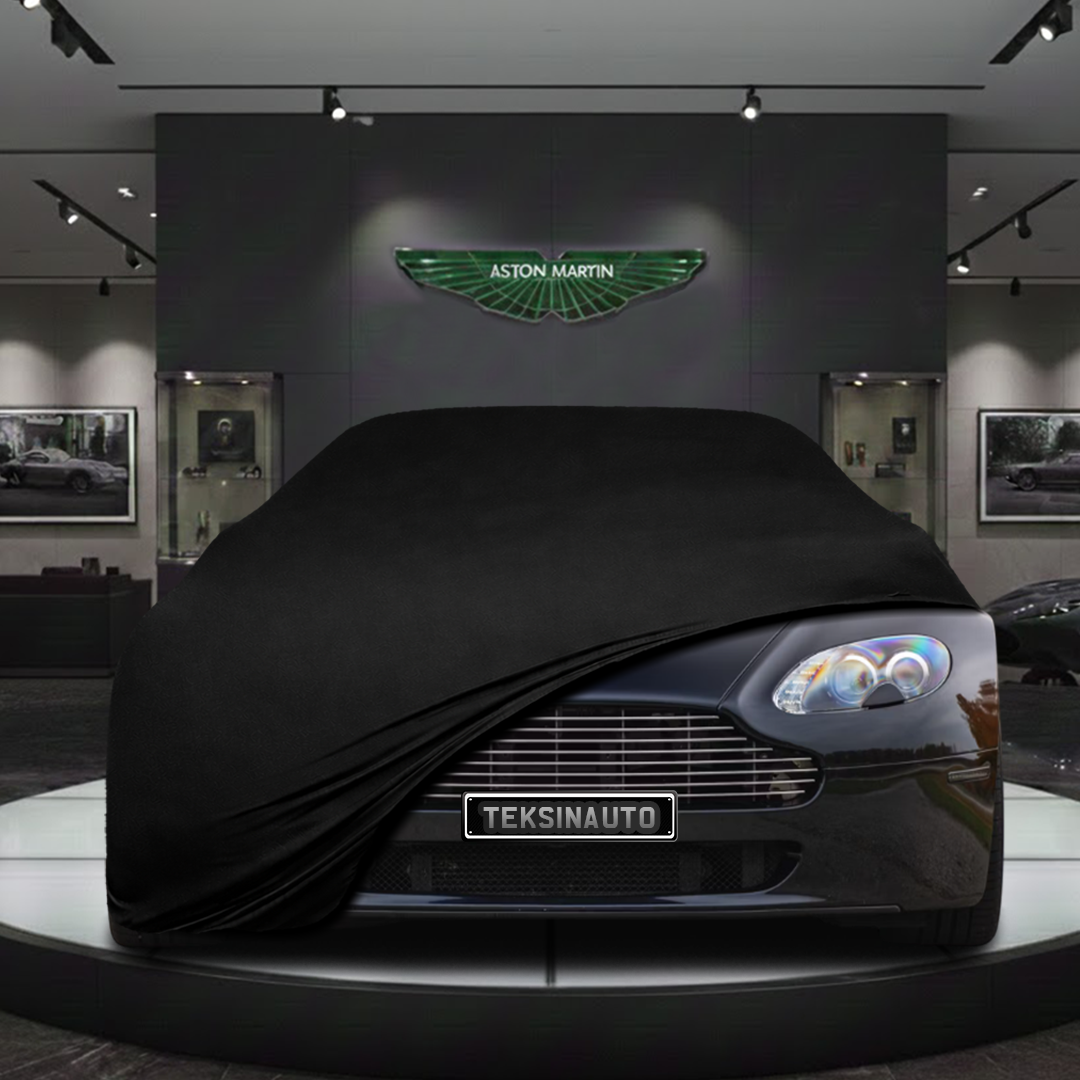 ASTON MARTİN V8 VANTAGE 2008-2016 Custom Fit Indoor Car Cover Soft Stretch Black Gray Blue Red Dust Protection Garage Cover Laser Cut + Bag