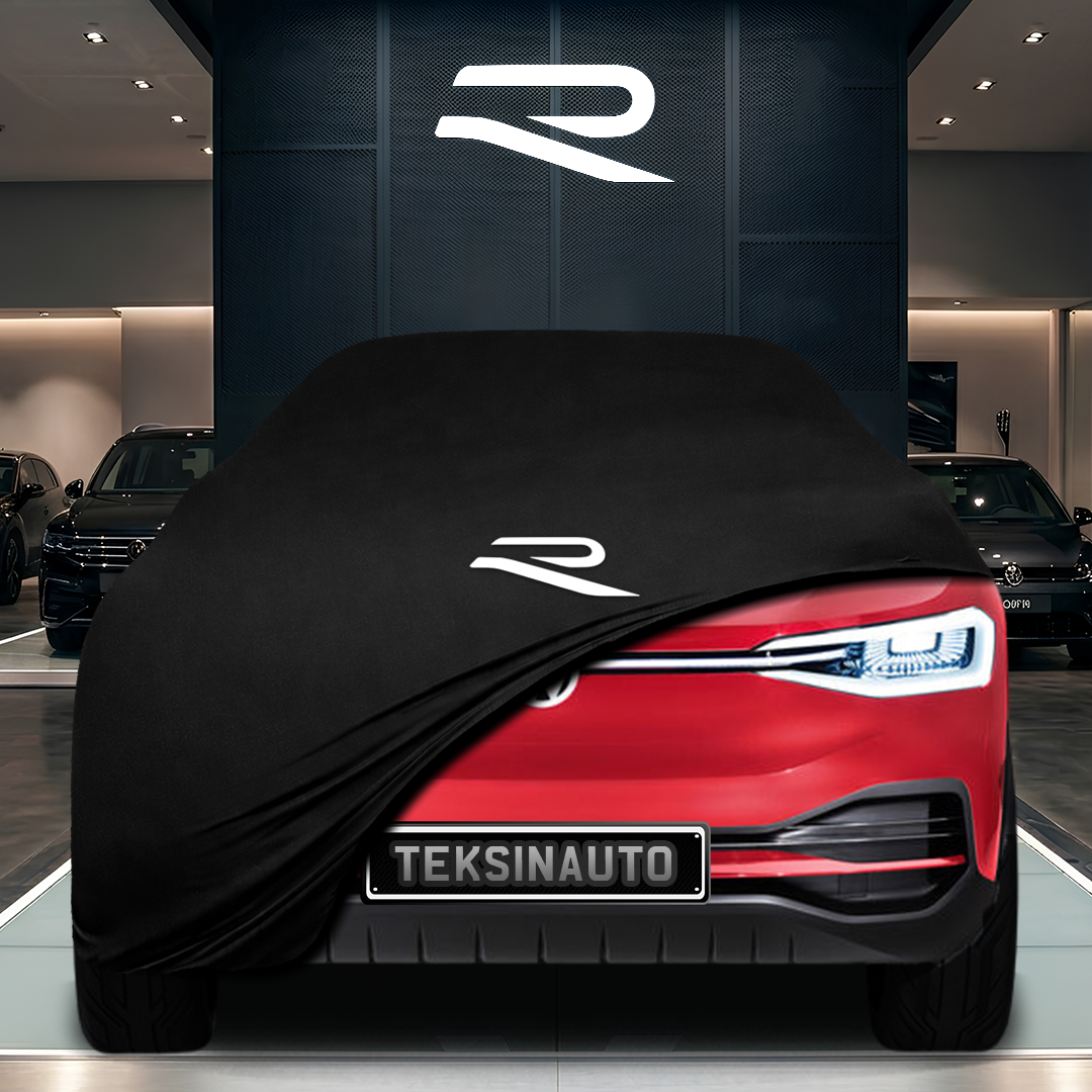 Volkswagen ID.6 (2021-) Custom Fit Indoor Car Cover Soft Stretch Black Gray Blue Red Dust Protection Garage Cover Laser Cut + Bag