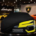 LAMBORGHİNİ FENOMENO 2025- Custom Fit Indoor Car Cover Soft Stretch Black Gray Blue Red Dust Protection Garage Cover Laser Cut + Bag