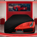 Ferrari 488 Custom Fit Indoor Car Cover Soft Stretch Black Gray Blue Red Dust Protection Garage Cover Laser Cut + Bag