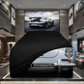 PORSCHE 356 1948-1955 Custom Fit Indoor Car Cover Soft Stretch Black Gray Blue Red Dust Protection Garage Cover Laser Cut + Bag