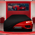 Ferrari 360 Modena Custom Fit Indoor Car Cover Soft Stretch Black Gray Blue Red Dust Protection Garage Cover Laser Cut + Bag