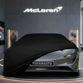 McLaren Speedtail (2020-) Custom Fit Indoor Car Cover Soft Stretch Black Gray Blue Red Dust Protection Garage Cover Laser Cut + Bag