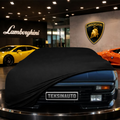 Lamborghini Jalpa (1982-1988) Custom Fit Indoor Car Cover Soft Stretch Black Gray Blue Red Dust Protection Garage Cover Laser Cut + Bag