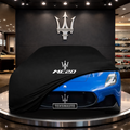MASERATİ MC20 CİELO (2023-) Custom Fit Indoor Car Cover Soft Stretch Black Gray Blue Red Dust Protection Garage Cover Laser Cut + Bag