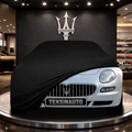 MASERATİ GRANSPORT (2004-2007) Custom Fit Indoor Car Cover Soft Stretch Black Gray Blue Red Dust Protection Garage Cover Laser Cut + Bag