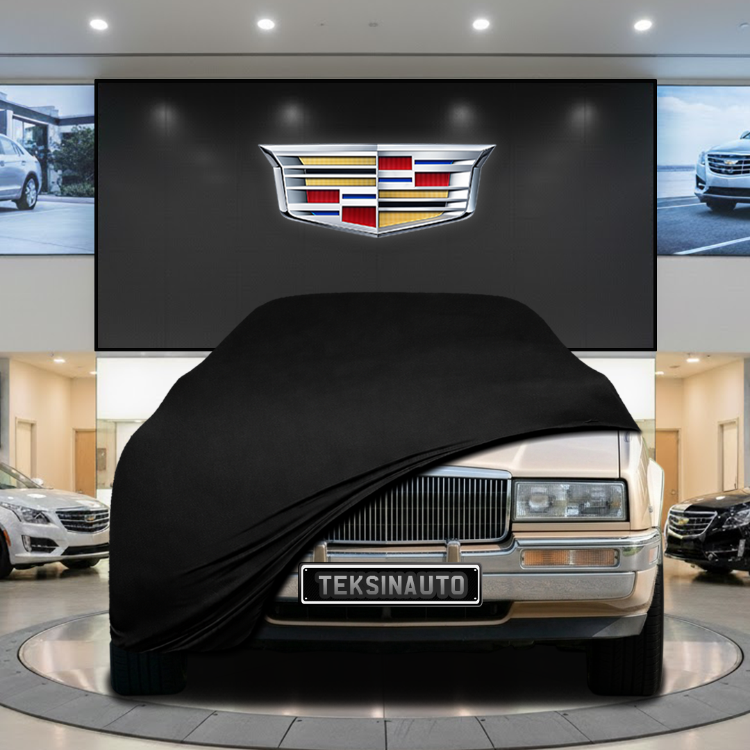 Cadillac Seville (1991-1997) Custom Fit Indoor Car Cover Soft Stretch Black Gray Blue Red Dust Protection Garage Cover Laser Cut + Bag