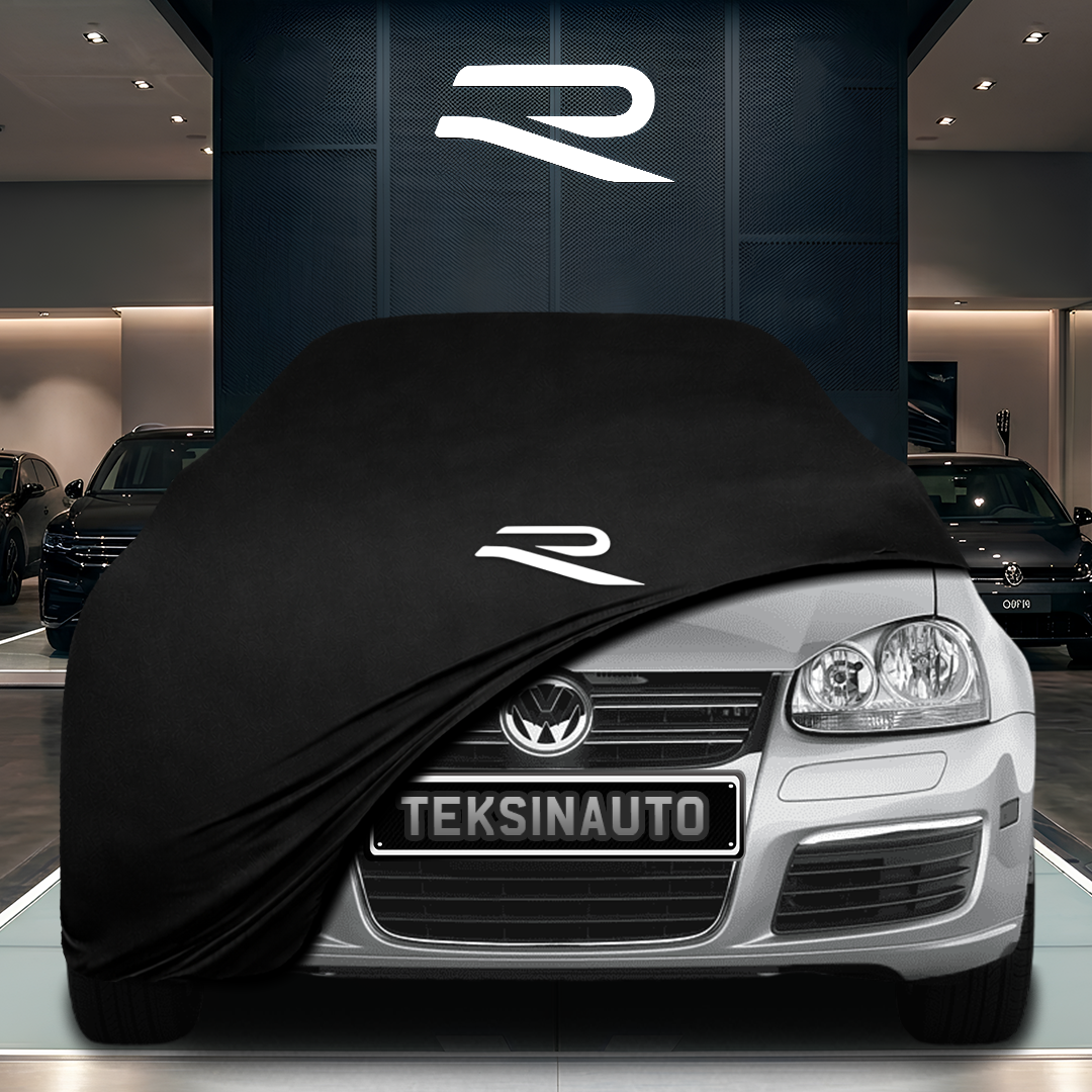 Volkswagen Golf 5 (2003-2008) Custom Fit Indoor Car Cover Soft Stretch Black Gray Blue Red Dust Protection Garage Cover Laser Cut + Bag