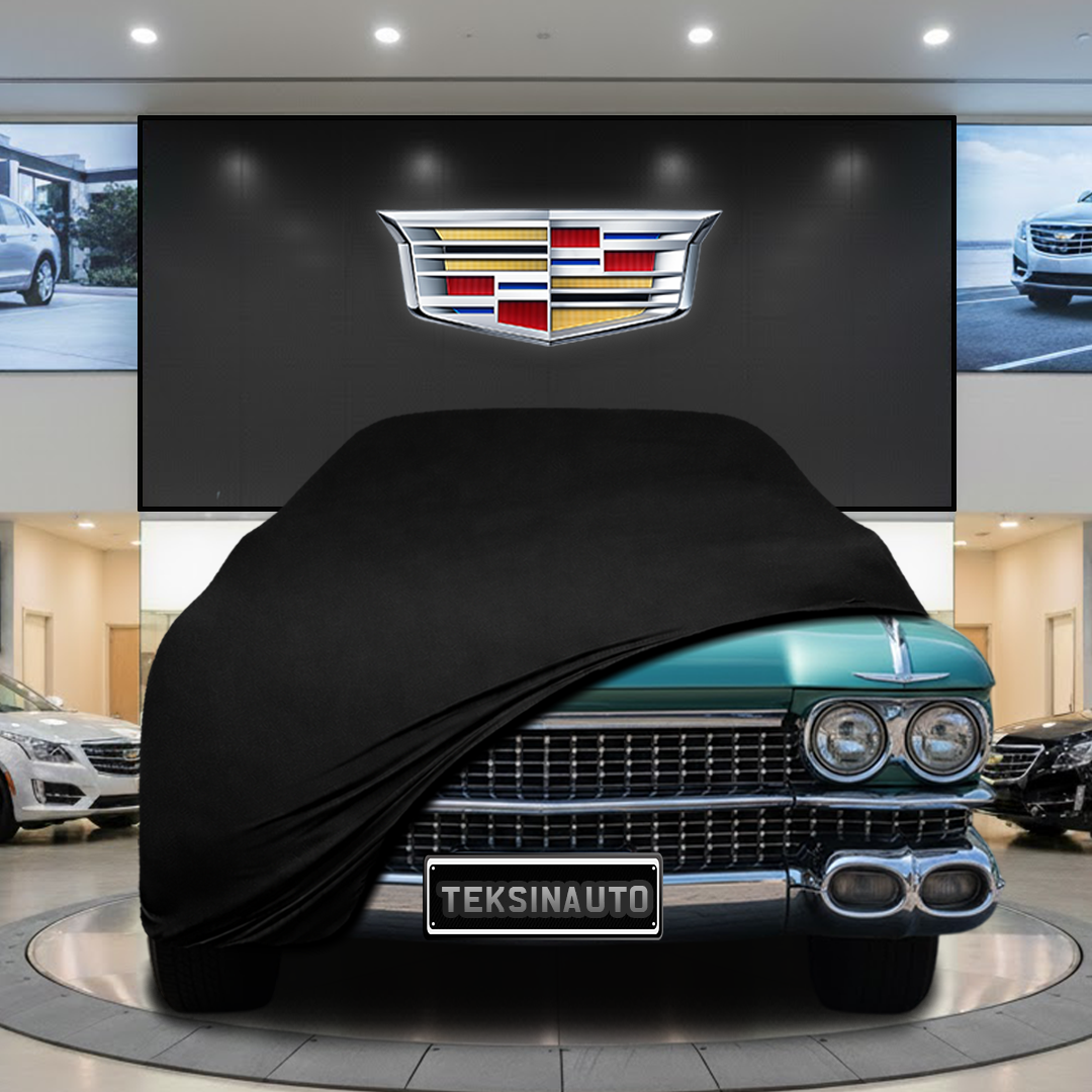 Cadillac Deville (1960-1999) Custom Fit Indoor Car Cover Soft Stretch Black Gray Blue Red Dust Protection Garage Cover Laser Cut + Bag