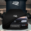 Volkswagen Golf 3 (1991-1999) Custom Fit Indoor Car Cover Soft Stretch Black Gray Blue Red Dust Protection Garage Cover Laser Cut + Bag