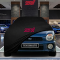 Subaru Impreza 2  Custom Fit Indoor Car Cover Soft Stretch Black Gray Blue Red Dust Protection Garage Cover Laser Cut + Bag