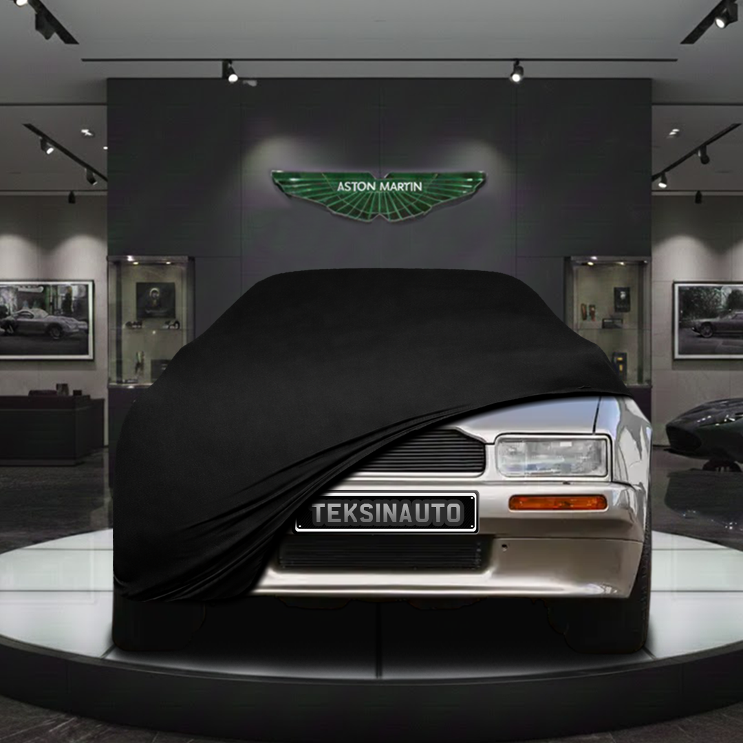 ASTON MARTİN VİRAGE VOLANTE 1990-1995 Custom Fit Indoor Car Cover Soft Stretch Black Gray Blue Red Dust Protection Garage Cover Laser Cut + Bag