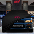 Subaru Impreza 1  Custom Fit Indoor Car Cover Soft Stretch Black Gray Blue Red Dust Protection Garage Cover Laser Cut + Bag