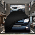 Porsche Cayenne 955 (2002-2010) Custom Fit Indoor Car Cover Soft Stretch Black Gray Blue Red Dust Protection Garage Cover Laser Cut + Bag