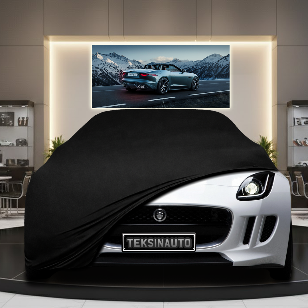Jaguar C-X16 Custom Fit Indoor Car Cover Soft Stretch Black Gray Blue Red Dust Protection Garage Cover Laser Cut + Bag