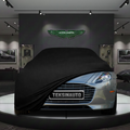ASTON MARTİN RAPİDE E 2019-2020 Custom Fit Indoor Car Cover Soft Stretch Black Gray Blue Red Dust Protection Garage Cover Laser Cut + Bag