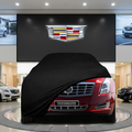 Cadillac XTS (2012-2019) Custom Fit Indoor Car Cover Soft Stretch Black Gray Blue Red Dust Protection Garage Cover Laser Cut + Bag