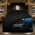 Rolls Royce Ghost 2 (2020-) Custom Fit Indoor Car Cover Soft Stretch Black Gray Blue Red Dust Protection Garage Cover Laser Cut + Bag